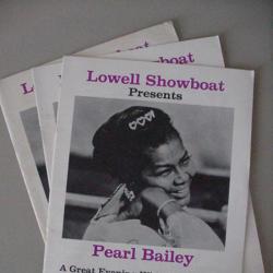 Program, Lowell Showboat