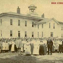 Postcard, Lowell High School